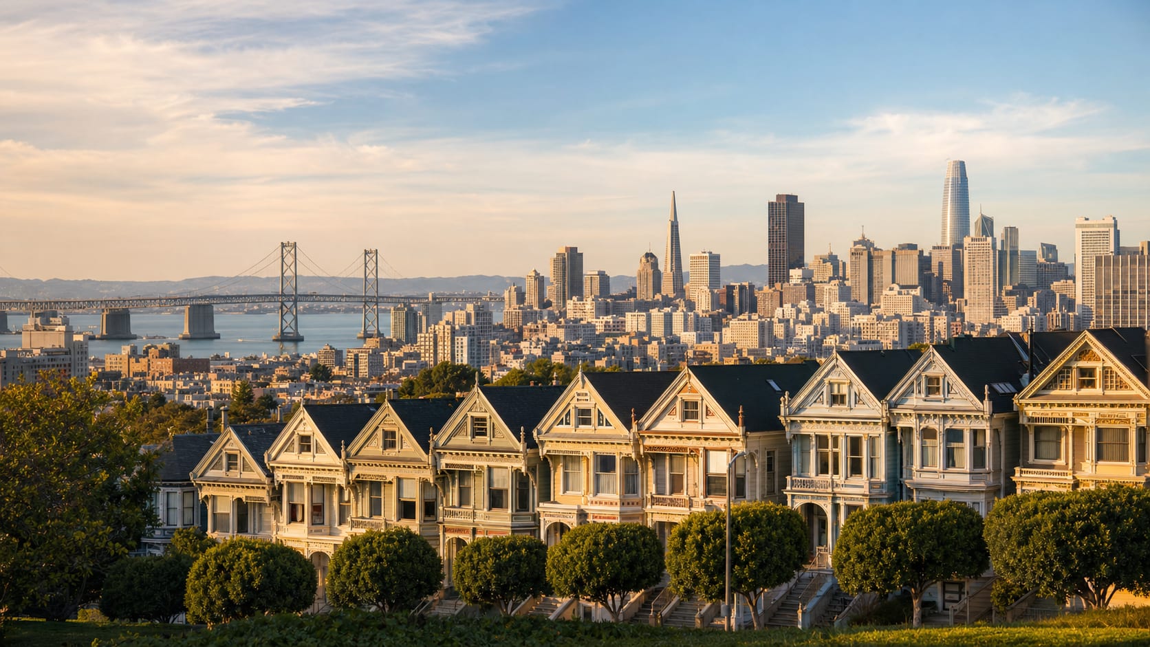 San Francisco city view for BRG stay planning